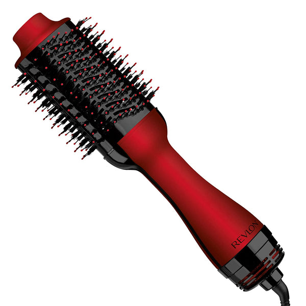Revlon-Cepillo de aire caliente para secador de cabello y voluminizador de  un solo paso, negro (el embalaje puede variar)